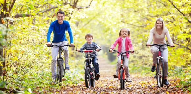 Планируем семейную прогулку на велосипедах