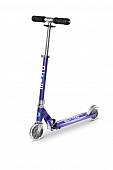 Самокат Micro Scooter Sprite LED синие полоски (SA0217)