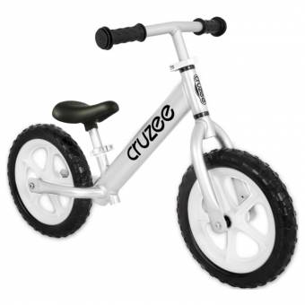 Беговел Cruzee UltraLite Balance Bike 12" серебро