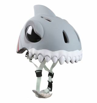 Шлем Crazy Safety White Shark (белая акула)