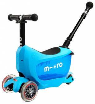 Самокат Micro Mini 2GO Deluxe Plus Blue (ММD034)
