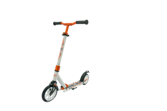 Самокат Tech Team Jogger 180 (2021) бело-оранжевый